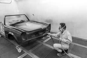 Cara membuat ruangan cat mobil