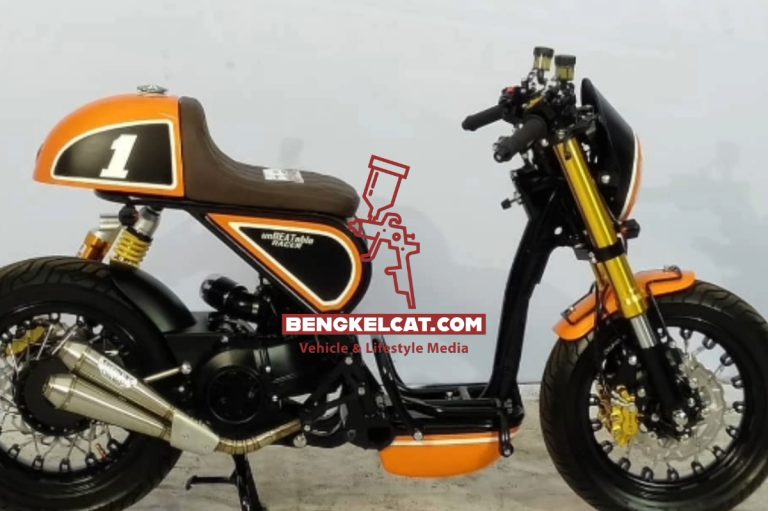 Modifikasi Motor Beat ini Ide dan Aliran Modifnya