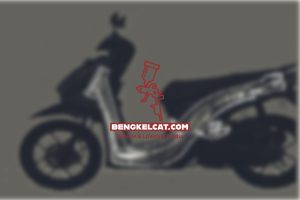 Rangka motor matic patah