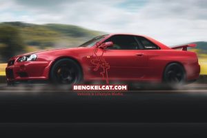 Warna merah candy pada mobil