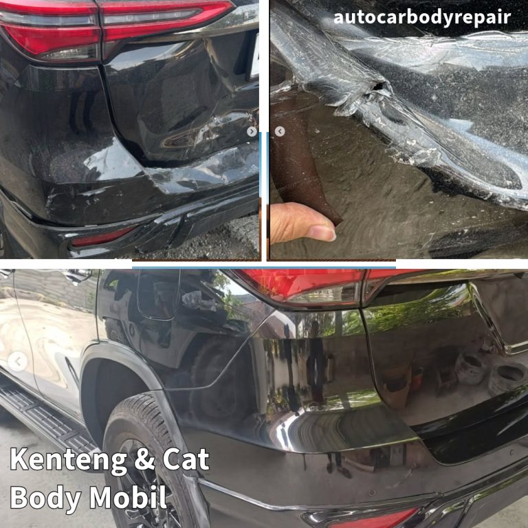 Kenteng dan cat mobil