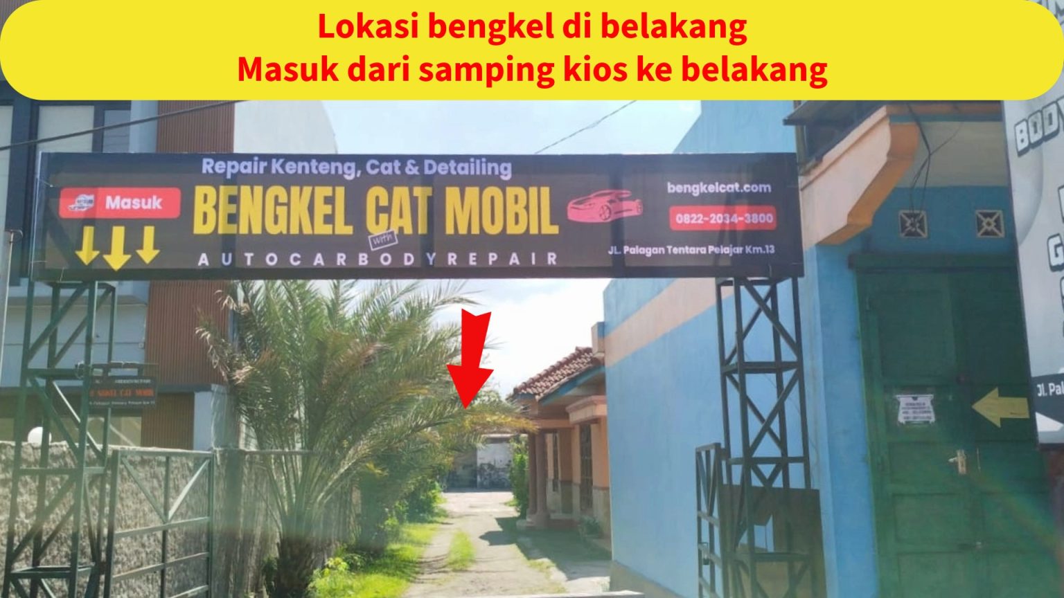 Lokasi Bengkel Auto Car Body Repair