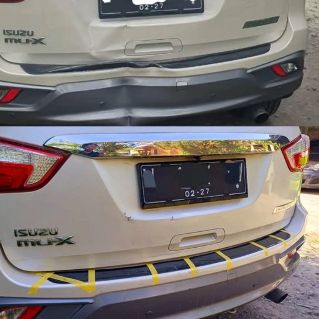 Apakah Mobil Penyok Bisa Diperbaiki Tanpa Cat