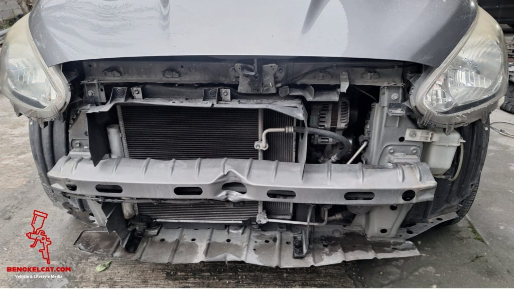 Radiator Support Damage
